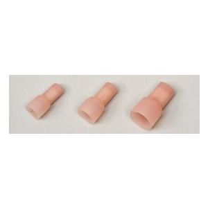 ニチフ（NICHIFU） 防災用 耐熱型閉端接続子 赤透明 SQCE-5HP (100個入