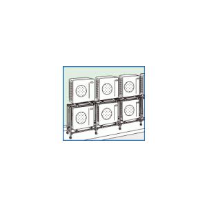 日晴金属 T-NJ30WP PCキャッチャー 二段・平地高置用連結金具 (T 