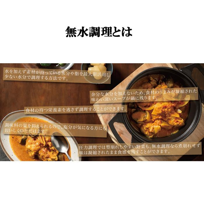 エムケー精工 (送料無料) TK-M020K 水無し電機鍋 コツイラズ ブラック