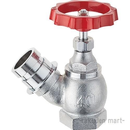 三栄水栓 SANEI V180-40 差込45°散水栓
