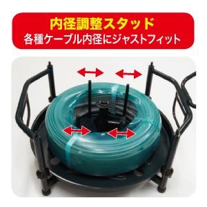 JEFCOM（ジェフコム） デンサン 電設作業工具 マルチケーブルリール VB