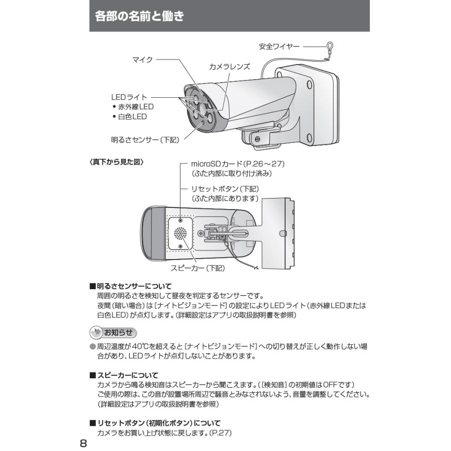 Panasonic パナソニック VL-CA10X 屋外レコーディングカメラ Panasonic パナソニック VL-CA10X 屋外レコーディングカメラ