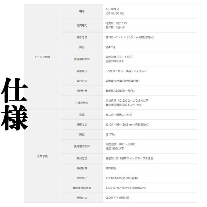 Panasonic (送料無料) パナソニック VL-SZ35KF テレビドアホン 電源