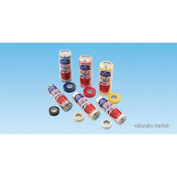 ミリオン 絶縁ビニールテープ VT-19×10 アイボリー (200個セット) ミリオン 絶縁ビニールテープ VT-19×10 アイボリー (200個セット) : 住