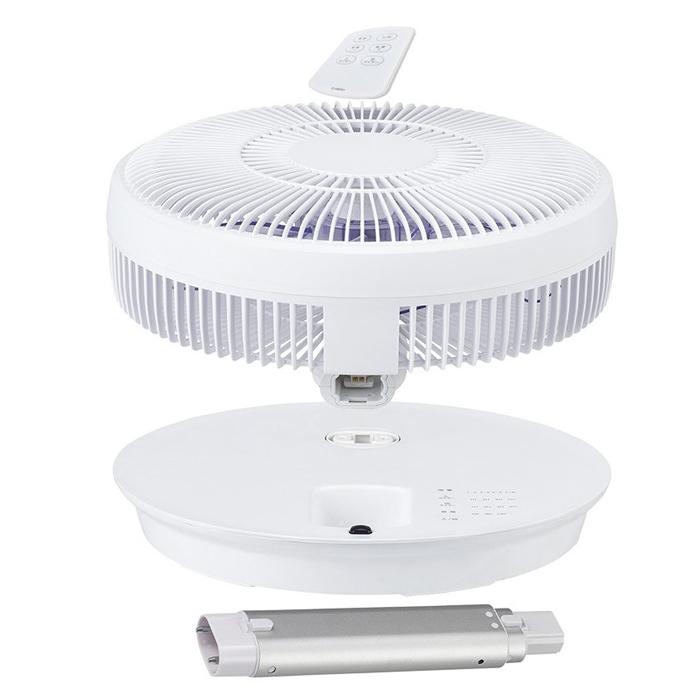 【新品】 DCモーター搭載リビング扇風機 YT-D3493EFR ( W ) ユアサプライムス.com｜ユアサプライムス リビング扇風機 YT