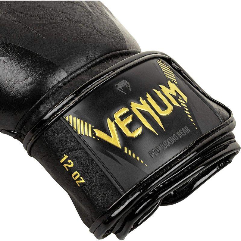 お手頃価格Venum インパクト ボクシンググローブ Gloves Black Gold (10oz) Impact Boxing グローブ 