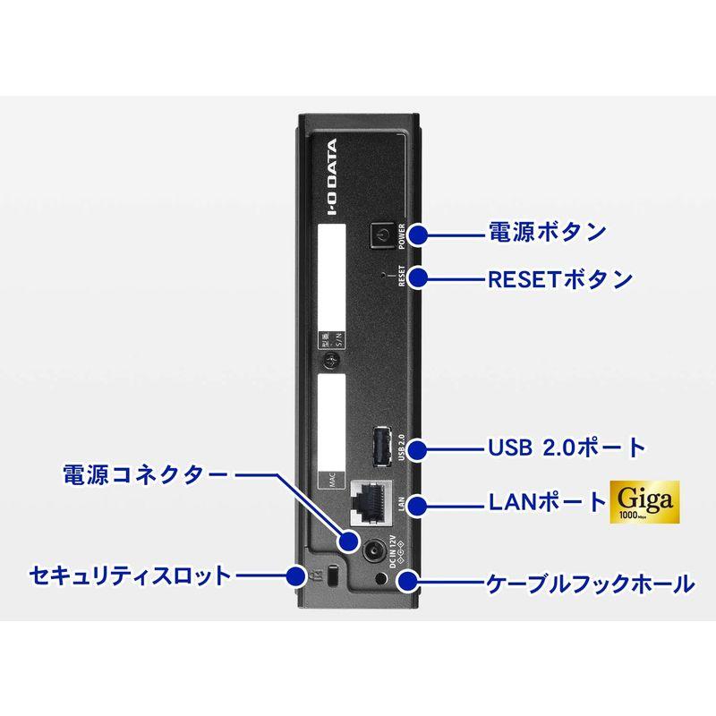 セールファッション アイ・オー・データ NAS 4TB スマホ タブレット クラウド連携 初心者モデル ネットワークHDD 日本製 簡易パッケージ  HDL-TA