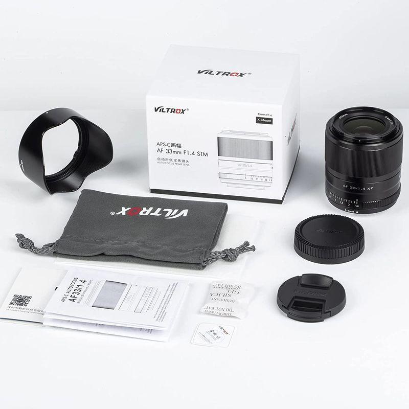 偉大な偉大なVILTROX 33mm F1.4 STM XF富士フイルム Xマウントカメラレンズ 固定焦点レンズ APS-C F1.4大口径 瞳AF 単  ビデオカメラ