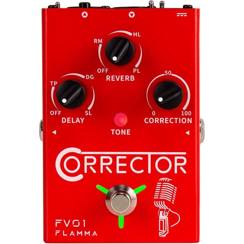 工場直送FLAMMA FV01 ボーカル ペダル ピッチ リバーブ付 マイク