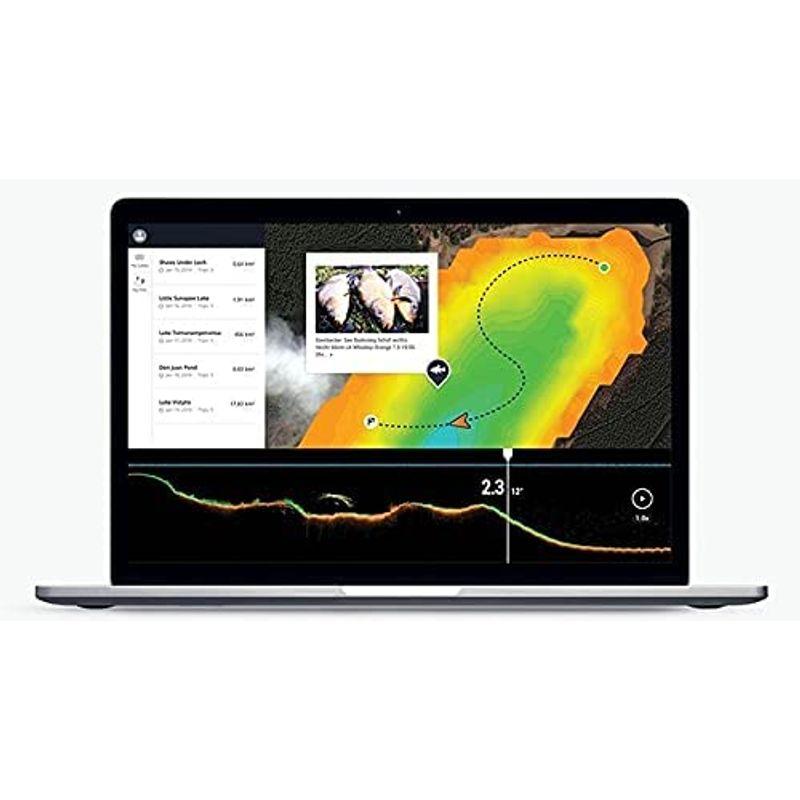 セール Deeper PRO 2.0 ワイヤレススマート魚群探知機、Wi-Fi接続、GPS