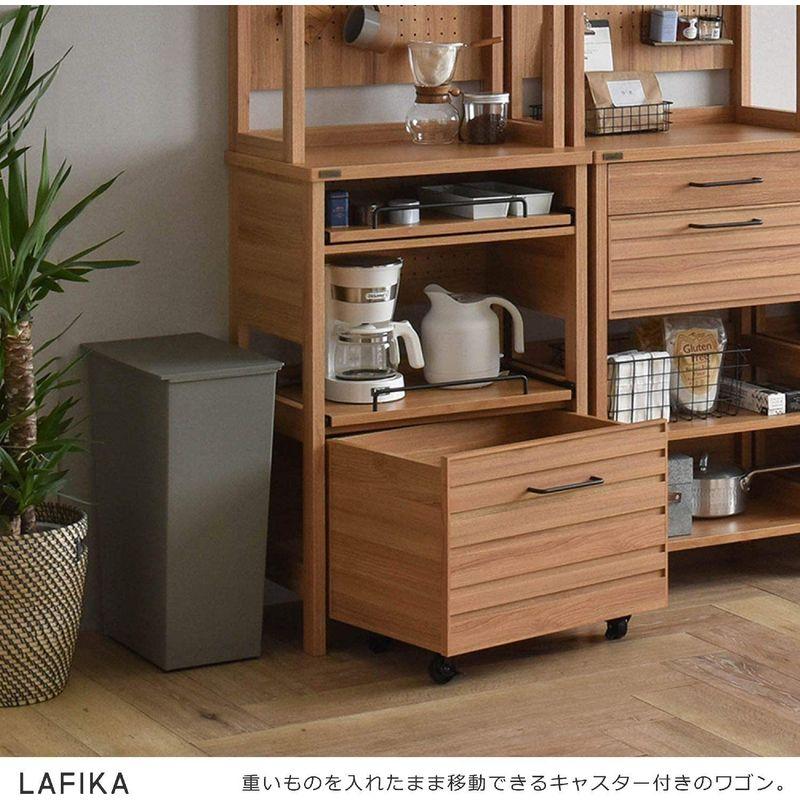 佐藤産業 LAFIKA レンジラック 食器棚 幅60cm 奥行40cm 高さ180cm