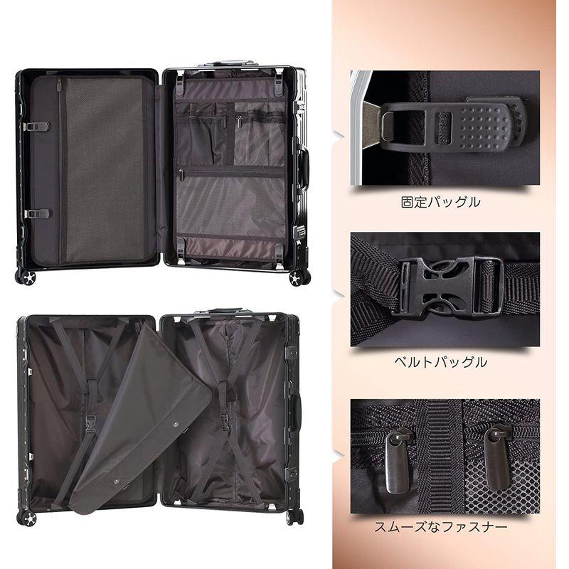 タビトラ スーツケース 小型 人気 キャリーバッグ TSAロック搭載 旅行用品 出張 超軽量 大容量 静音 8輪 アルミフレーム 安心一年サ スーツケース 小型 人気 キャリーバッグ TSAロック搭載 旅行用品 出張 超軽量 大容量 静音 8輪 アルミフレーム 安心一年サ