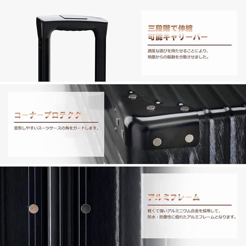 タビトラ スーツケース 小型 人気 キャリーバッグ TSAロック搭載 旅行用品 出張 超軽量 大容量 静音 8輪 アルミフレーム 安心一年サ スーツケース 小型 人気 キャリーバッグ TSAロック搭載 旅行用品 出張 超軽量 大容量 静音 8輪 アルミフレーム 安心一年サ