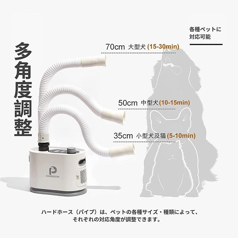 おトク情報がいっぱい！PAWSROOM ペットドライヤー PSE認証済み 両手
