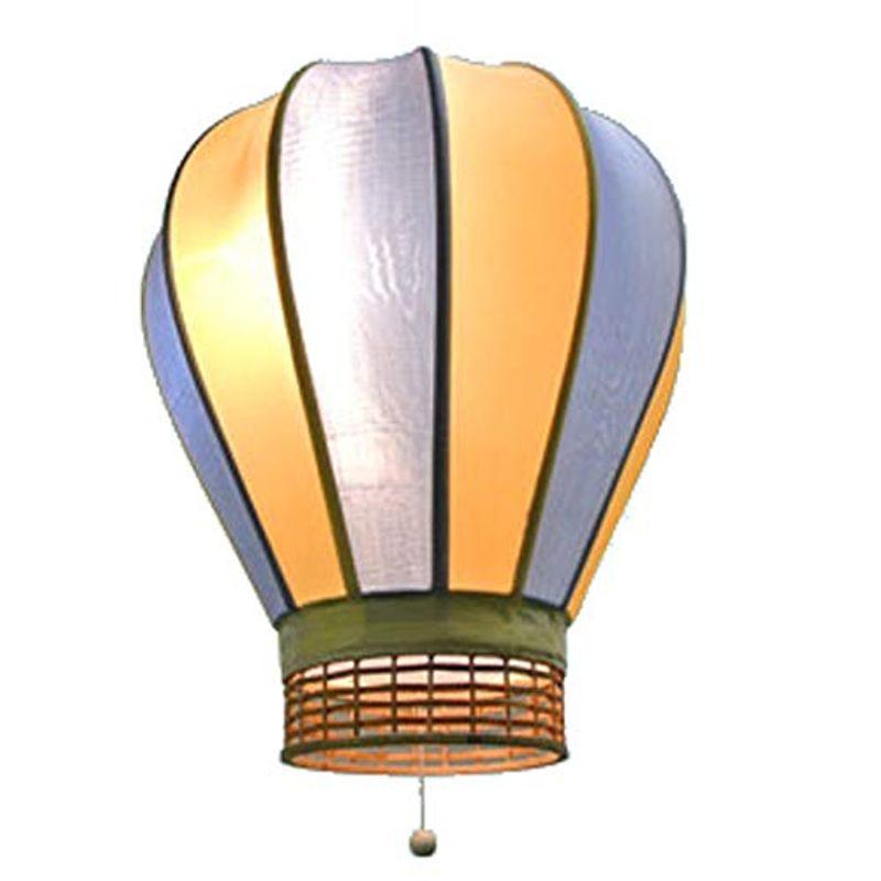Wanon 気球ぺンダントライト 1灯式 子供部屋 照明 led電球対応 照明器具 天井照明 引っ掛けシーリング対応 ライト ランプ おしゃ