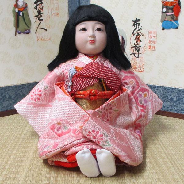 京製尺二市松人形（女）【送料無料！】【熊倉聖祥】