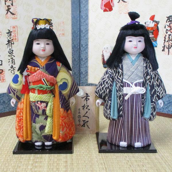京製尺二市松人形（女）【送料無料！】【熊倉聖祥】