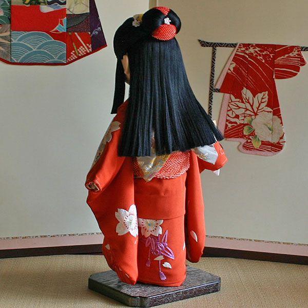 市松人形☆ゆるり 熊倉聖祥作 京製尺二市松人形 スワリ（尺二） – 日々の京都物産展