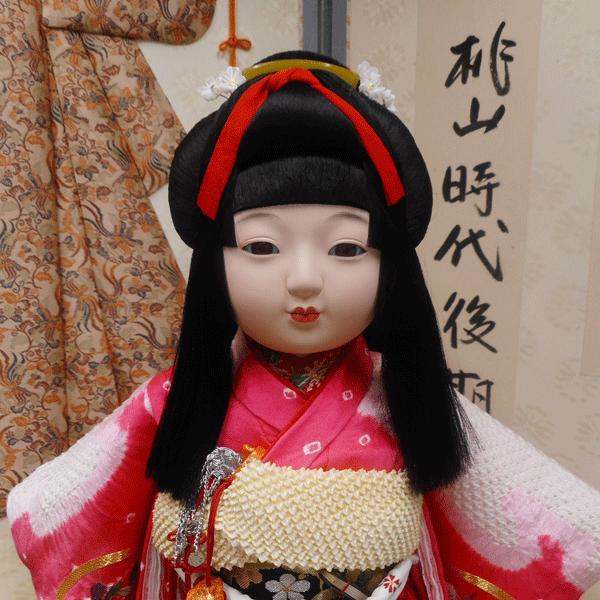 京製尺二市松人形(女) 【送料無料!】 【熊倉聖祥】 : 洛齊 京製尺二市松人形(女) 【送料無料!】 【熊倉聖祥】 : 洛齊