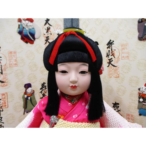 京製尺二市松人形（女）【送料無料！】 【熊倉聖祥】 : 洛齊