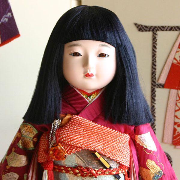 「送料無料・年末感謝」 京製尺二市松人形（女）【送料無料！】【熊倉聖祥】 【KU1374328901】(49500円)