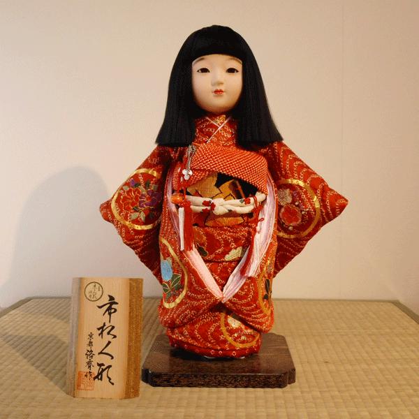 京製尺二市松人形（女）【送料無料！】【熊倉聖祥】 | 