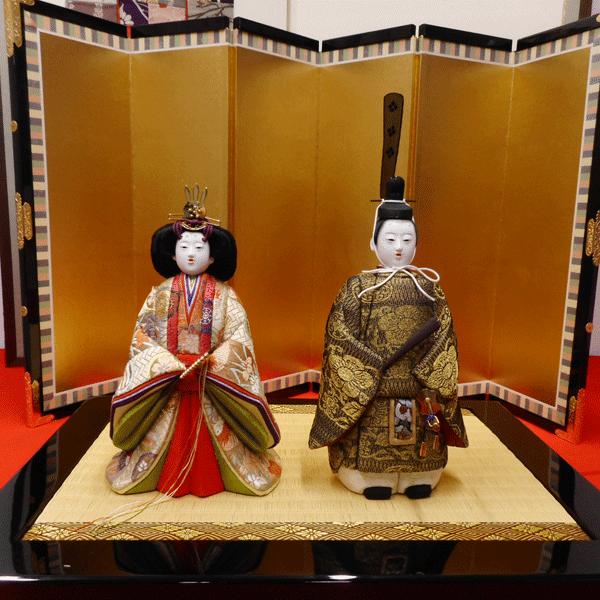 【雛人形】京製木目込雛　皇宮立雛 【送料無料！】 | 