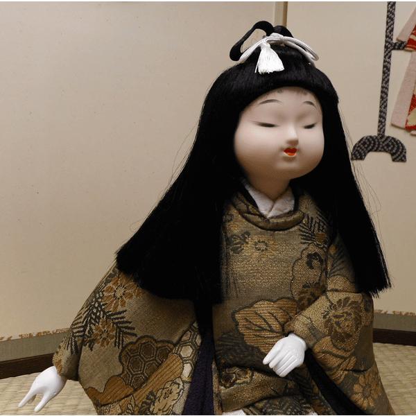 京製木目込人形 蹴鞠 人形【送料無料！】 : 洛齊コレクション - 通販