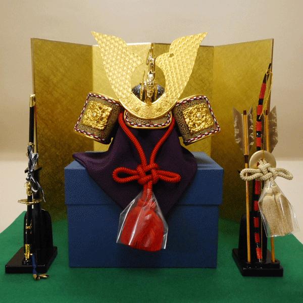 五月人形　兜飾り（弓・太刀付き） | 