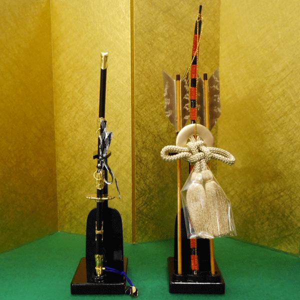 五月人形　兜飾り（弓・太刀付き） |  | 04