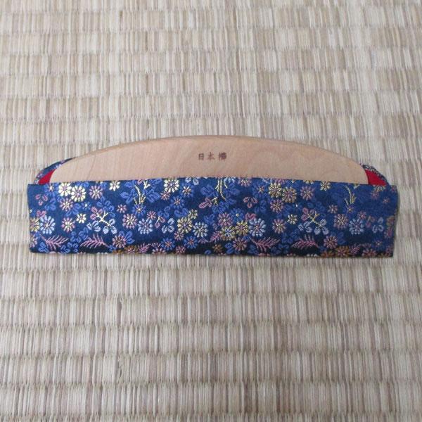 つげ櫛　十三や　極上国産本つげ4寸とき櫛（細歯） 西陣織ケース付き 4寸とき櫛用 西陣織ケース | 櫛ケース,西陣織 | 十三や