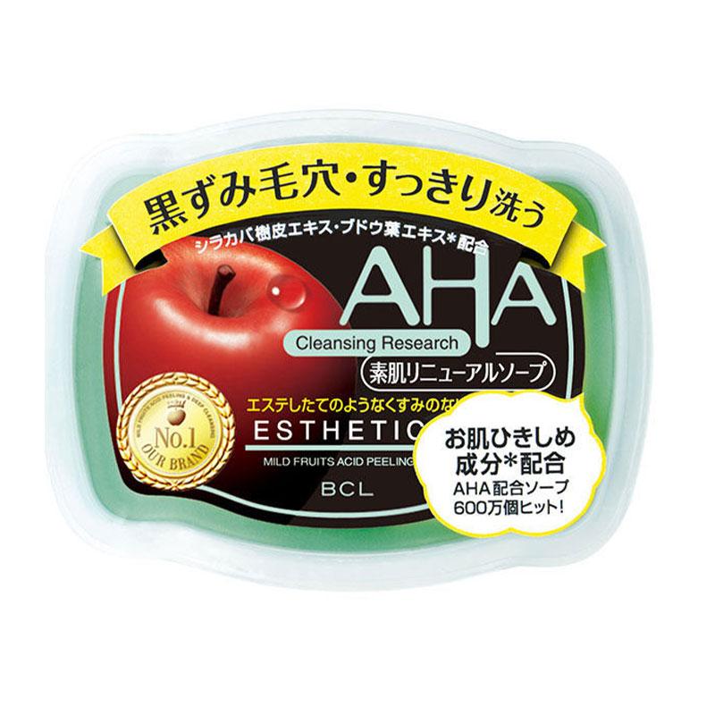 AHA 素肌リニューアルソープ クレンジングリサーチ ソープ 100g 18個 スタイリングライフ AHA クレンジングリサーチ 素肌リニューアルソープ
