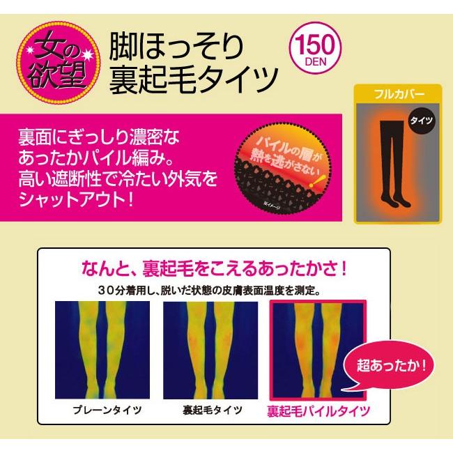 8個セット脚ほっそり裏起毛パイル腹巻タイツ200デニール L-LLゆったり／新品 タイツ 腹巻 レディース 200デニール 着圧 裏起毛 温活 あったか 日本