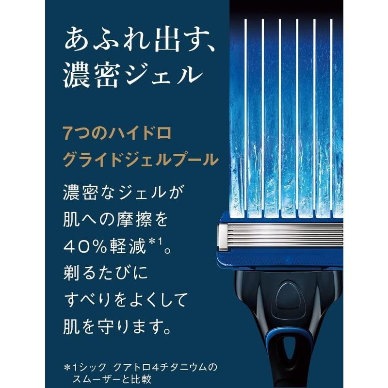 シック ハイドロ5 プレミアム つるり肌へ ホルダー 本体+替刃1個付｜rakushindenki｜03