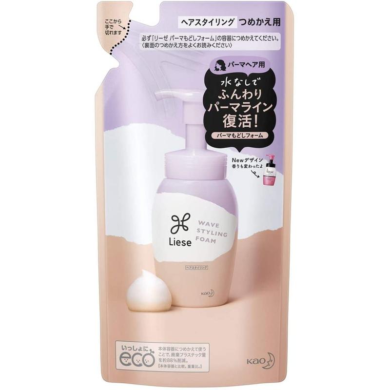 花王 リーゼ パーマもどしフォーム つめかえ用 180ml｜rakushindenki