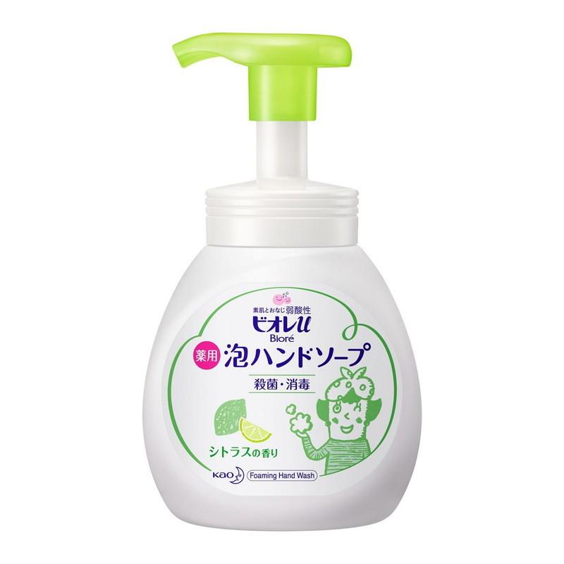 喜ばれる誕生日プレゼント 花王 ビオレu 泡ハンドソープ シトラスの香り ポンプ 250ml