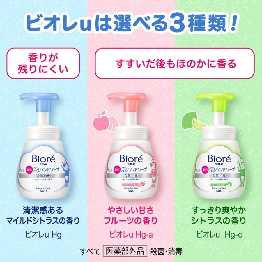 ビオレu 花王 泡ハンドソープ ポンプ 240ml 薬用 医薬部外品 手洗い