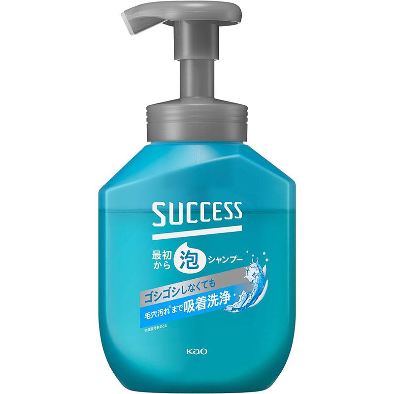サクセス 花王 最初から泡シャンプー 本体 400ml : 東京生活館 Yahoo