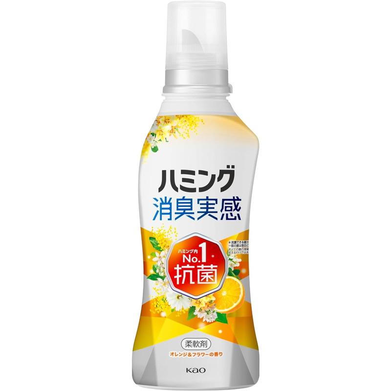 ハミング　消臭実感オレンジ＆フラワーの香り　＆アロマジュエル　さくらフローラル ハミング 花王 消臭実感 柔軟剤 オレンジ＆フラワーの香り 本体 510ml