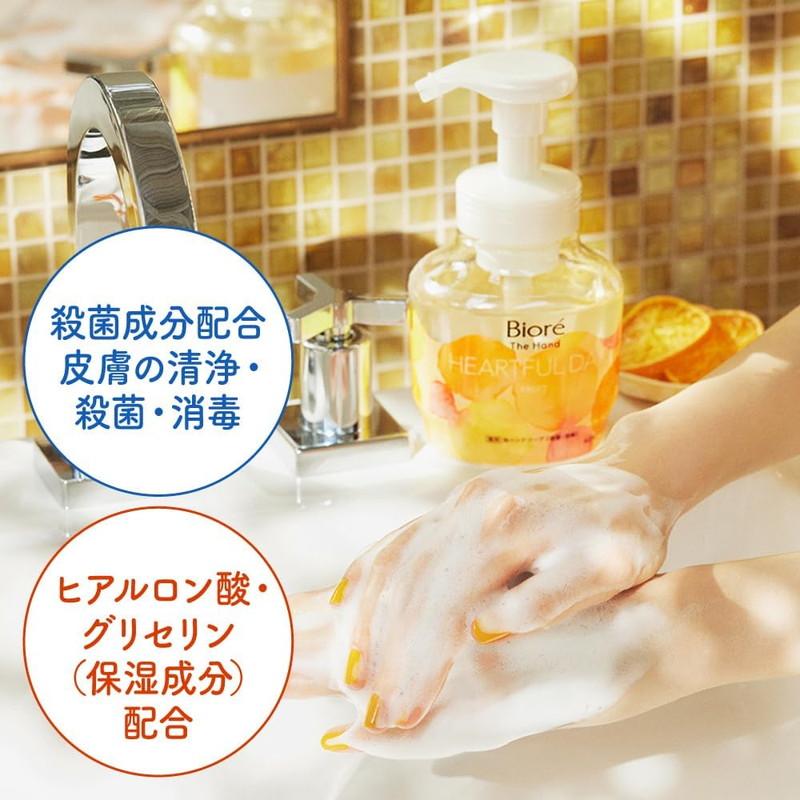 Biore 花王 ビオレ ザ ハンド 泡ハンドソープ 朝の摘みたてローズの