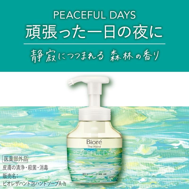 Biore 花王 ビオレ ザ ハンド 泡ハンドソープ 静寂につつまれる森林の