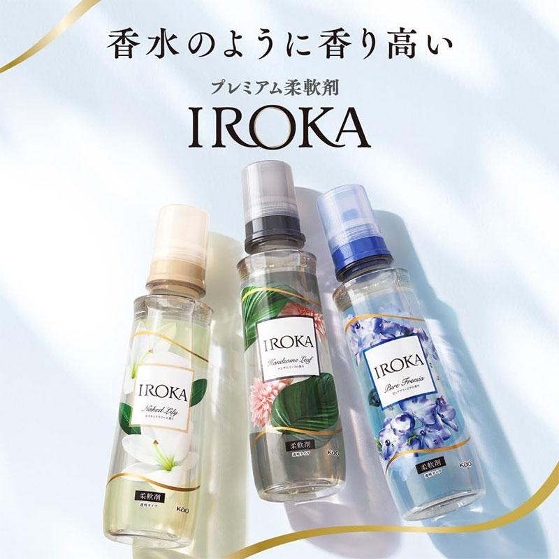 ハミング 花王 IROKA イロカ ハンサムリーフ スパウト 650ml ｜ 柔軟剤