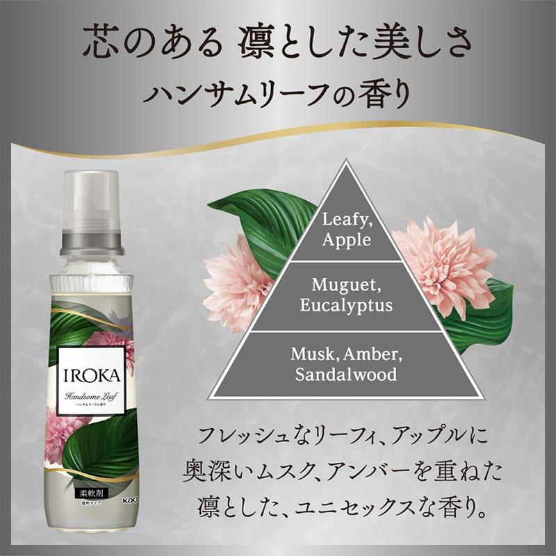 ハミング 花王 IROKA イロカ ハンサムリーフ スパウト 650ml ｜ 柔軟剤