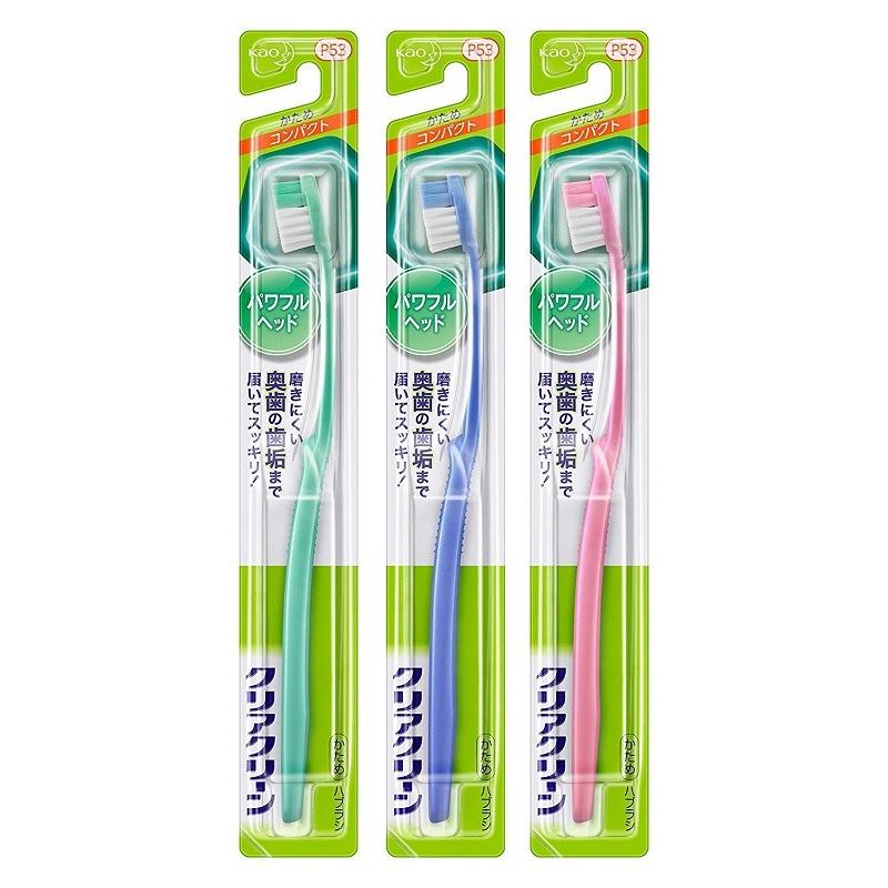 花王 クリアクリーン 極太毛束 ハブラシ レギュラー かため : 東京生活