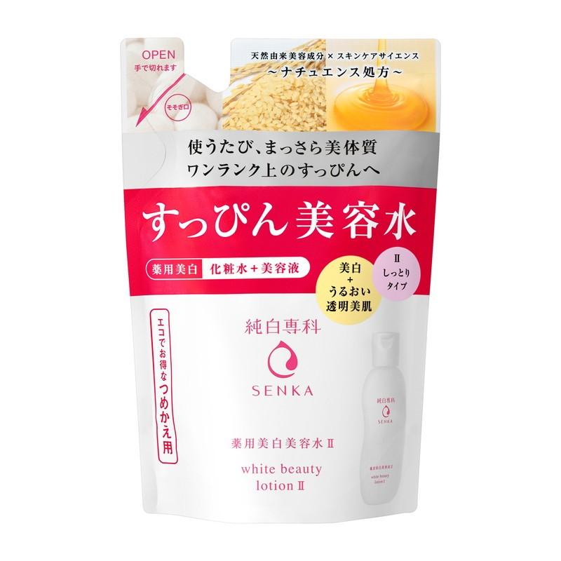 専科（SENKA） 純白専科 すっぴん美容水 II つめかえ用 180mL : 東京