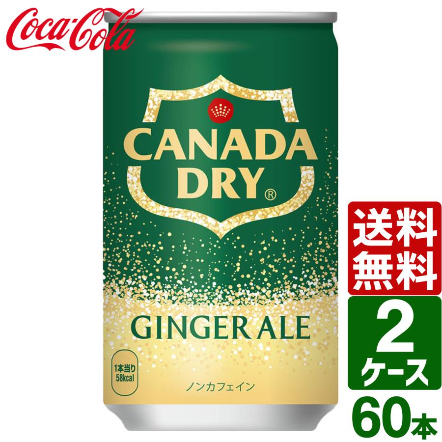 カナダドライ 【2ケースセット】カナダドライ ジンジャーエール 160ml