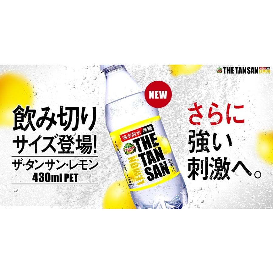 入園入学祝いカナダドライ ザ・タンサン ストロング 送料無料 PET 430ml レモン 無糖 強炭酸水 1ケース×24本入 水、炭酸水 カナダドライ ザ・タンサン・レモン 430ml PET ペットボトル 炭酸水 2ケース × 24本 合計 48本 送料無料 コカコーラ 社直送 最安挑戦