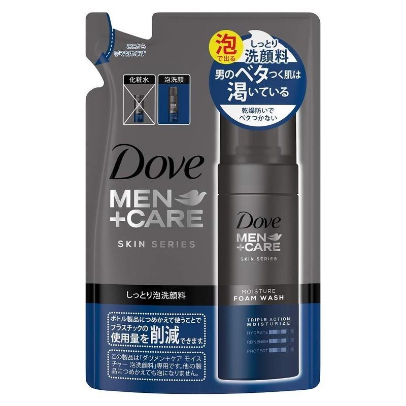 Dove ダヴメン+ケア モイスチャー 泡洗顔料 つめかえ用 120mL : 東京