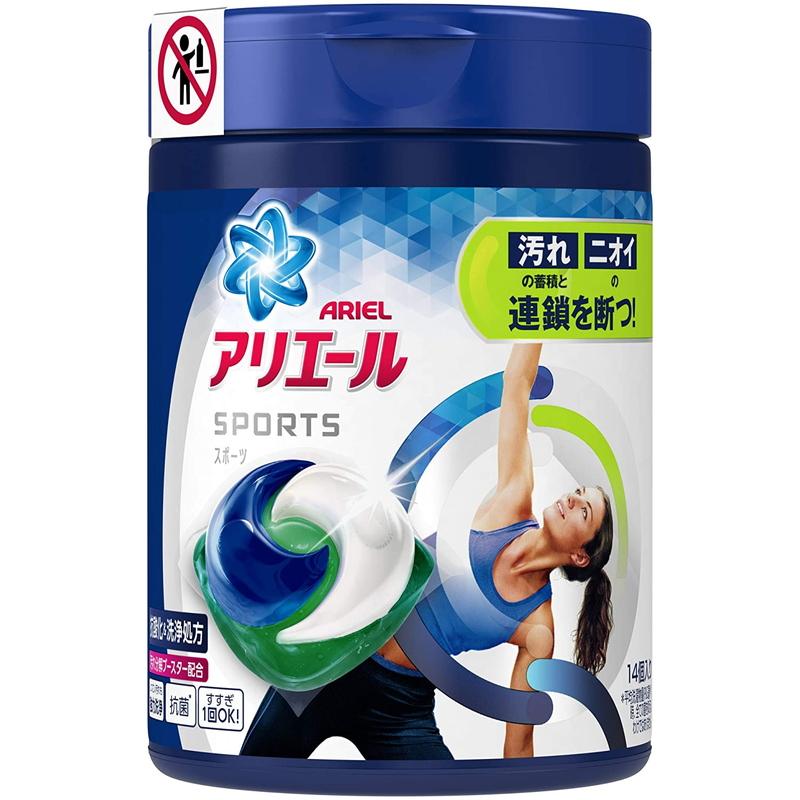 アリエール P&G ジェルボール3D プラチナスポーツ 本体 14個入り
