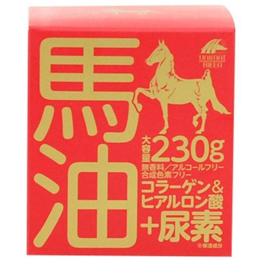 【２０個セット】 馬油クリーム+尿素　230g×２０個セット ユニマットリケン 馬油クリーム＋尿素 230g : 東京生活館 Yahoo!店